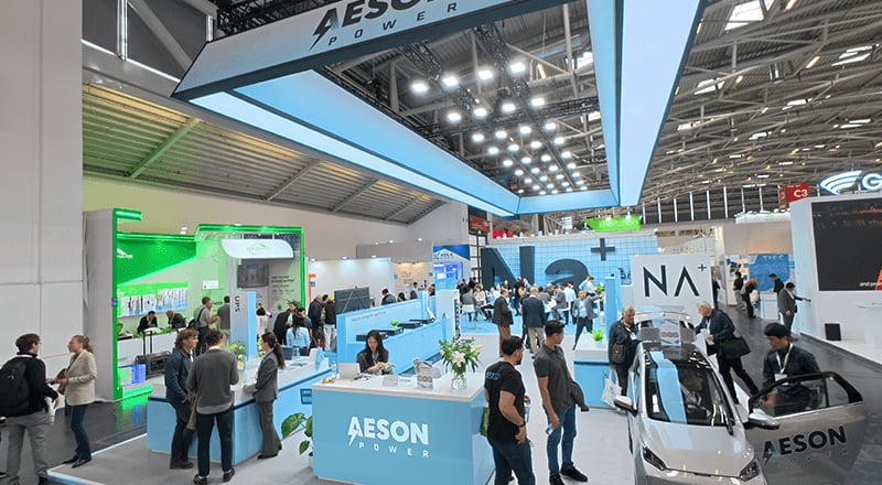Aeson Power Showcases Innovative Sodium Battery Technology at EES Europe 2025